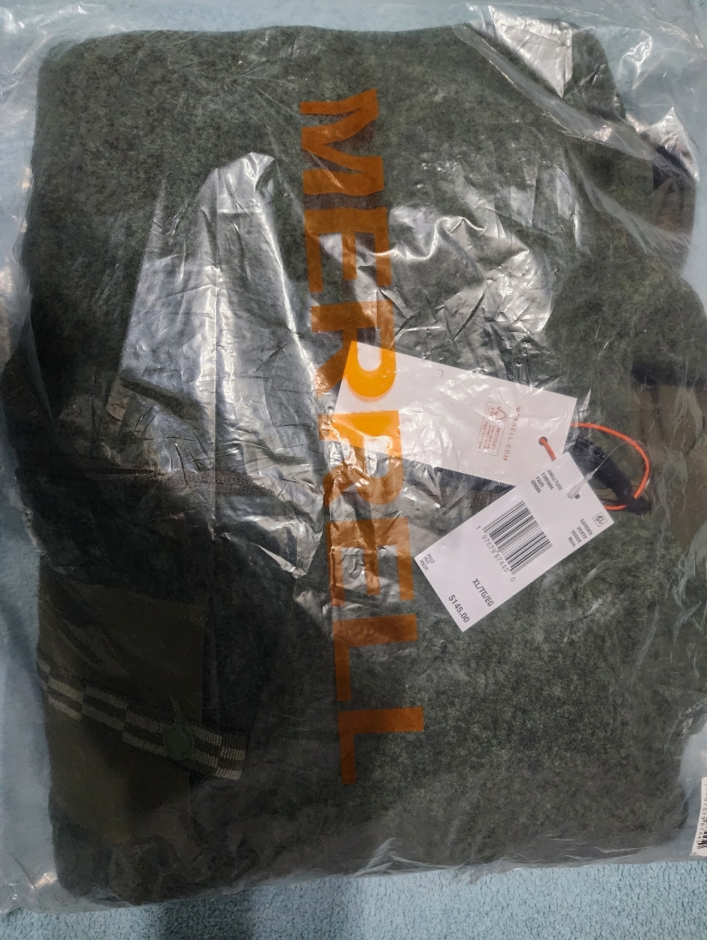 Merrell Green Fleece Jacket - Picture 7 of 7